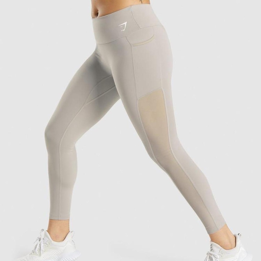 Gymshark Light Gray Leggings